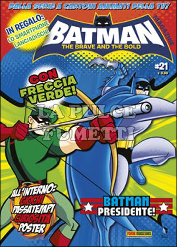 PANINI PLAY #    30 - BATMAN THE BRAVE AND THE BOLD MAGAZINE 21